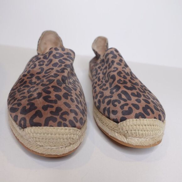 Stuart Weitzman Mykonos Espadrille Cheetah Slip-On Women Size 8.5 - Picture 3 of 11